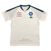 Camiseta Polo del Napoli 2020-2021 Blanco