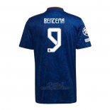 Camiseta Real Madrid Jugador Benzema Segunda 2021-2022