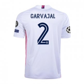 Camiseta Real Madrid Jugador Carvajal Primera 2020-2021