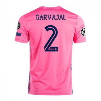 Camiseta Real Madrid Jugador Carvajal Segunda 2020-2021