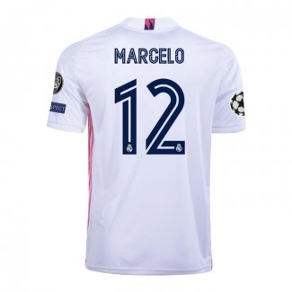 Camiseta Real Madrid Jugador Marcelo Primera 2020-2021