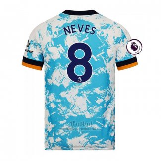 Camiseta Wolves Jugador Neves Segunda 2020-2021