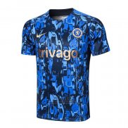 Camiseta de Entrenamiento Chelsea 2023-2024 Azul