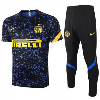 Chandal del Inter Milan Manga Corta 2020-2021 Azul