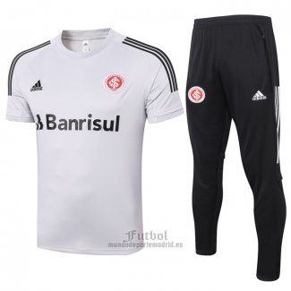 Chandal del SC Internacional Manga Corta 2020-2021 Gris