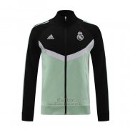 Chaqueta del Real Madrid 2024-2025 Negro Verde