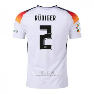 Camiseta Alemania Jugador Rudiger Primera 2024