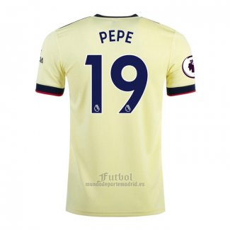 Camiseta Arsenal Jugador Pepe Segunda 2021-2022