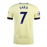 Camiseta Arsenal Jugador Saka Segunda 2021-2022