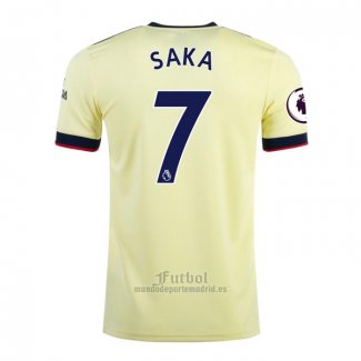 Camiseta Arsenal Jugador Saka Segunda 2021-2022