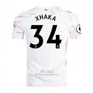 Camiseta Arsenal Jugador Xhaka Segunda 2020-2021