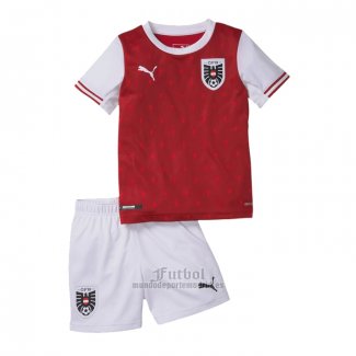 Camiseta Austria Primera Nino 2020-2021