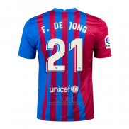 Camiseta Barcelona Jugador F.De Jong Primera 2021-2022