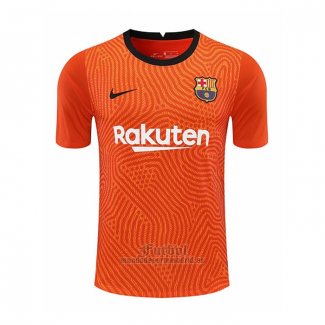 Camiseta Barcelona Portero 2020-2021 Naranja