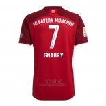 Camiseta Bayern Munich Jugador Gnabry Primera 2021-2022