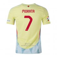 Camiseta Espana Jugador Morata Segunda 2024