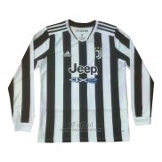 Camiseta Juventus Primera Manga Larga 2021-2022