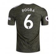 Camiseta Manchester United Jugador Pogba Segunda 2020-2021