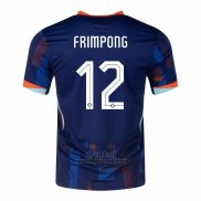 Camiseta Paises Bajos Jugador Frimpong Segunda 2024