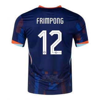 Camiseta Paises Bajos Jugador Frimpong Segunda 2024