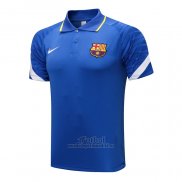 Camiseta Polo del Barcelona 2021-2022 Azul