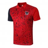 Camiseta Polo del Francia 2020-2021 Rojo