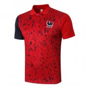 Camiseta Polo del Francia 2020-2021 Rojo