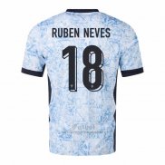 Camiseta Portugal Jugador Ruben Neves Segunda 2024