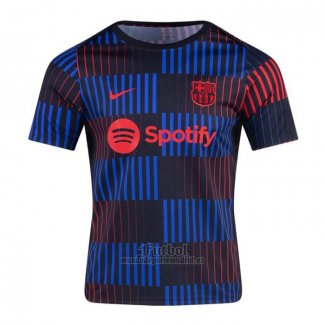 Camiseta Pre Partido del Barcelona 2024 Azul