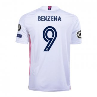 Camiseta Real Madrid Jugador Benzema Primera 2020-2021