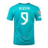 Camiseta Real Madrid Jugador Benzema Tercera 2021-2022