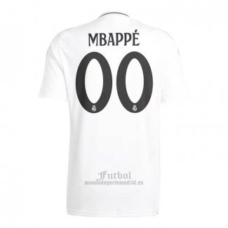 Camiseta Real Madrid Jugador Mbappe Primera 2024-2025