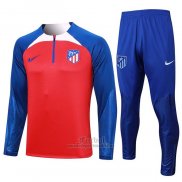 Chandal de Sudadera del Atletico Madrid 2023-2024 Rojo