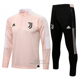 Chandal de Sudadera del Juventus Nino 2021-2022 Rosa