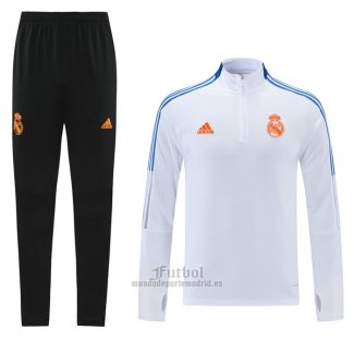 Chandal de Sudadera del Real Madrid 2021-2022 Blanco