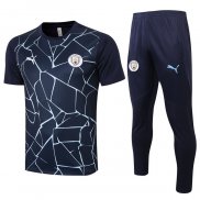 Chandal del Manchester City Manga Corta 2020-2021 Azul