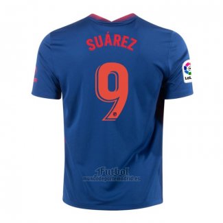 Camiseta Atletico Madrid Jugador Suarez Segunda 2020-2021