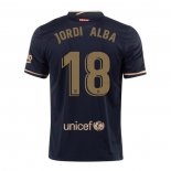 Camiseta Barcelona Jugador Jordi Alba Segunda 2020-2021