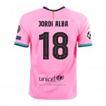 Camiseta Barcelona Jugador Jordi Alba Tercera 2020-2021