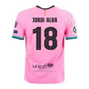 Camiseta Barcelona Jugador Jordi Alba Tercera 2020-2021