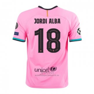 Camiseta Barcelona Jugador Jordi Alba Tercera 2020-2021