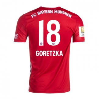 Camiseta Bayern Munich Jugador Goretzka Primera 2020-2021