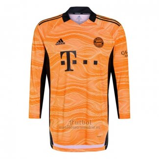 Camiseta Bayern Munich Portero Primera Manga Larga 2021-2022