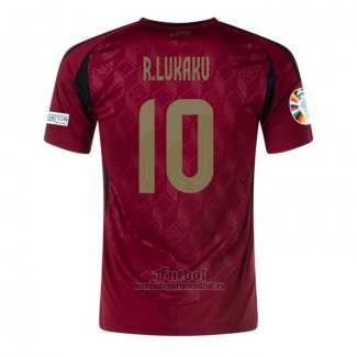 Camiseta Belgica Jugador R.Lukaku Segunda 2020-2021