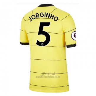 Camiseta Chelsea Jugador Jorginho Segunda 2021-2022