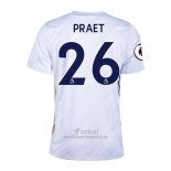 Camiseta Leicester City Jugador Praet Segunda 2020-2021