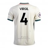 Camiseta Liverpool Jugador Virgil Segunda 2021-2022