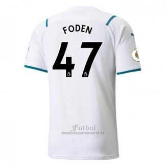 Camiseta Manchester City Jugador Foden Segunda 2021-2022