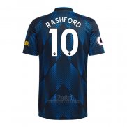 Camiseta Manchester United Jugador Rashford Tercera 2021-2022