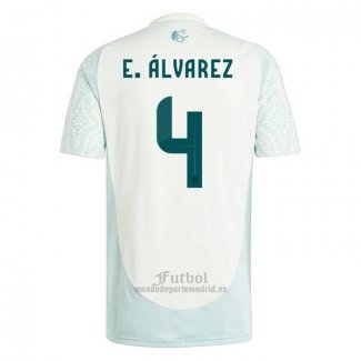 Camiseta Mexico Jugador E.Alvarez Segunda 2024